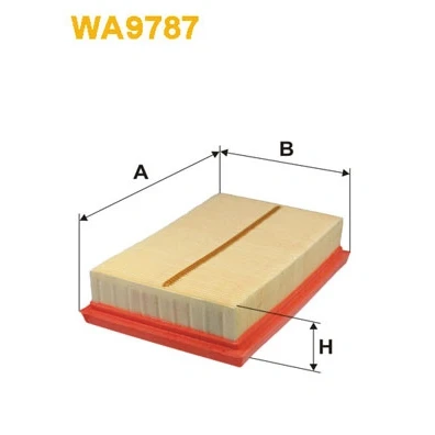 Bilde av Luftfilter WIX FILTERS WA9787