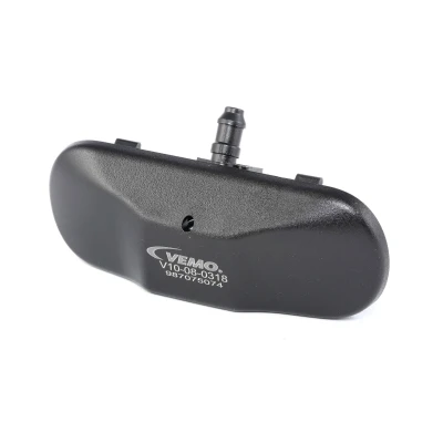 Bilde av VEMO V10 08 0318 Spylermunnstykke på begge sider, foran Q+, original equipment manufacturer quality VOLKSWAGEN: Touran I, Golf 5, Amarok Pick up