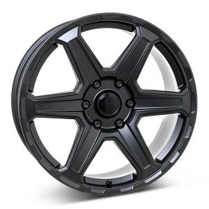 Bilde av Image Gravel Matt Black 7.5x17 6/139.7 ET50 B93.1