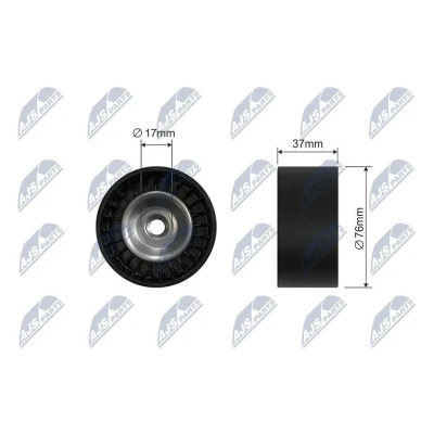 Bilde av Strammerull, kilerem med ribber, honda accord vii, tourer civic hatchback viii, cr v iii, fr v, stream, 31170 PNA 003,