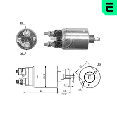 Bilde av ERA ZM2981 Magnetbryter, starter NISSAN: Pick Up