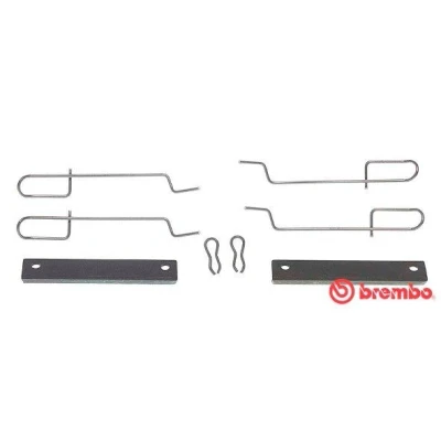 Bilde av BREMBO A 02 214 Tibehørsett, skivebremse belegg PEUGEOT: 505 Stasjonsvogn