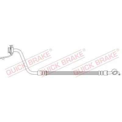 Bilde av Bremseslange, Venstre bakaksel, hyundai santa fé ii, skåp/suv kia sorento 587372B010