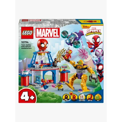 Bilde av LEGO Spidey 10794 Team Edderkoppens spindelvev hovedkvarter Byggesett Plast