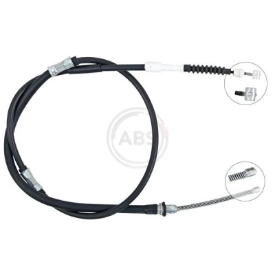 Bilde av Kabel, parkeringsbremse, Bakre venstre, toyota corolla compact, liftback, 46430 02050, 4643012590
