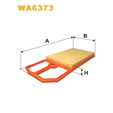 Bilde av Luftfilter WIX FILTERS WA6373