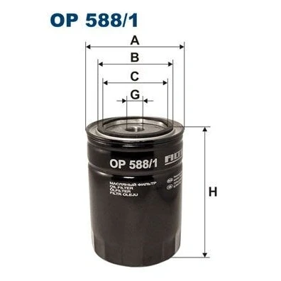 Bilde av Oljefilter, ford,nissan, 10162 38S01, 39S01, 1112 652, 15208 43G00, 43G0A, 65001, 65002, 65005, 6501