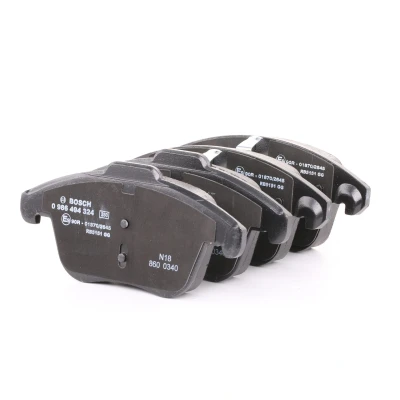 Bilde av BOSCH 0 986 494 324 Bremseklosser Low Metallic med antihyle blikk, kolbleklips PEUGEOT: 5008 I, 3008 CITROËN: C4 I Grand Picasso, Picasso 2
