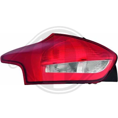 Bilde av DIEDERICHS 1419291 Baklykter venstre P21/5W, PY21W, W16W uten LED