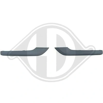 Bilde av DIEDERICHS 4214863 Beskyttende trim for støtfanger PEUGEOT: Rifter MPV 1.6 HDi 92, e Rifter, 1.2 PureTech 110, 1.5 BlueHDi 75, 100