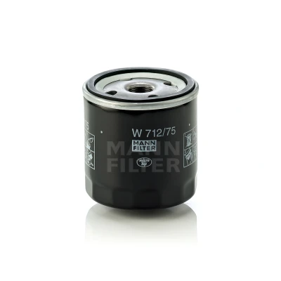 Bilde av MANN FILTER W 712/75 Oljefilter M 18 X 1.5 Påskruingsfilter OPEL: Corsa C Hatchback, Zafira B, Combo Varebil / Stasjonsvogn, SAAB: 9 3 Sedan