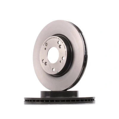 Bilde av BREMBO COATED DISC LINE 09.A455.11 Bremseskiver 282 23 5 innvendig ventilert belagt med skruer HONDA: CIVIC 8 Hatchback, 8, 10