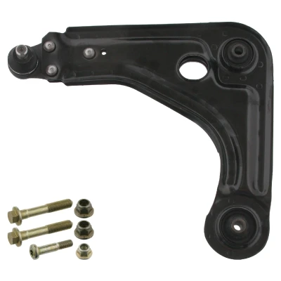 Bilde av febi BILSTEIN 33101 Bærebru Plus med tilleggsmateriale lager, støtte / styreledd framaksel venstre, nede Casterstag stålplate