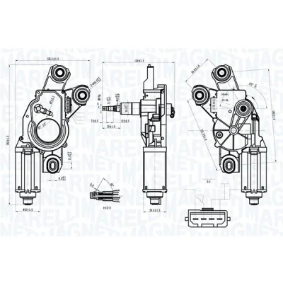 Bilde av Visker motor MAGNETI MARELLI 064070000010
