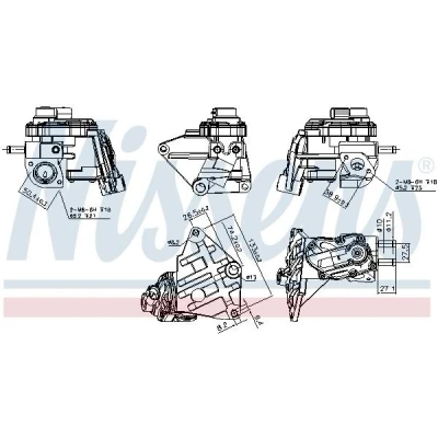Bilde av NISSENS 98348 EGR Ventil uten kjøler VOLKSWAGEN: Passat B6 Variant, Touran I, Eos, AUDI: A3 Sportback, SKODA: Octavia 2 Combi