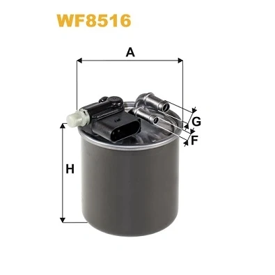 Bilde av Drivstoffilter WIX FILTERS WF8516