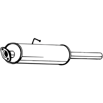 Bilde av BOSAL 154 133 Mellomlyddemper