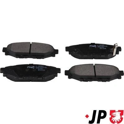 Bilde av JP GROUP 4663700310 Bremseklosser bakaksel med akustisk slitasjevarsel SUBARU: XV I, Forester III, Legacy 4, TOYOTA: GT86 Coupé
