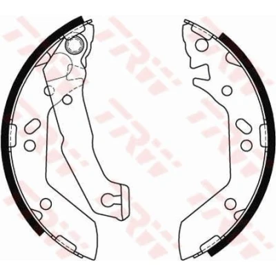 Bilde av TRW GS8684 Bremsesko 180 36 MANDO HYUNDAI: ACCENT 2