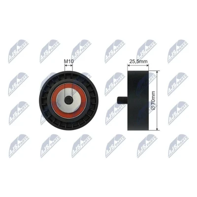 Bilde av Strammerull, kilerem med ribber, bmw, 11 28 1 722 789, 726 343, 748 131, 7 838 797