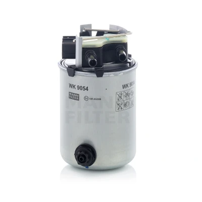 Bilde av MANN FILTER WK 9054 Drivstoffilter ledningsfilter, med filteroppvarming NISSAN: X Trail, Qashqai 2, RENAULT: Kadjar, Koleos 2