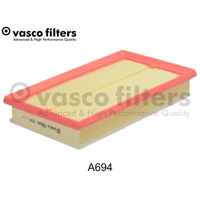 Bilde av DAVID VASCO A694 Luftfilter 47 154 267 firkantet Filterinnsats med forfilter JEEP: Renegade SUV