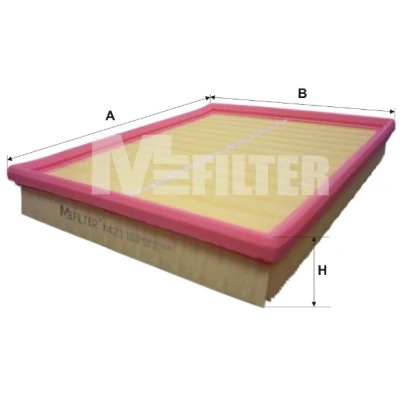 Bilde av Luftfilter MFILTER K 421