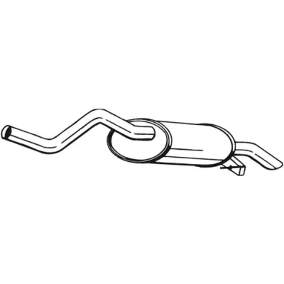 Bilde av sluttlyddemper, renault clio ii, skåp/halvkombi 7700432205, 8200103974, 8200346922