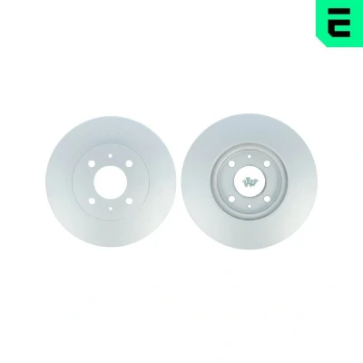 Bilde av OPTIMAL BS 8550C Bremseskiver framaksel 256 22 4/6 ventilert belagt KIA: RIO 3, 2, HYUNDAI: i20 I Hatchback, ACCENT 3 Stufenheck