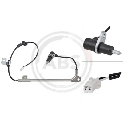 Bilde av A.B.S. 31933 ABS sensor passiv 915 hvit