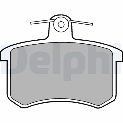 Bilde av Bremseklosser sett, Bakaksel, alfa romeo,audi,fiat,lancia,seat,vw, 16416.26003.01/30, 16420.22413.01/00, 16420.26003.00/30, 240400001, 4
