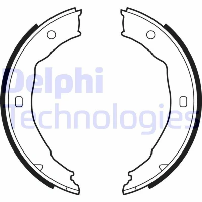 Bilde av DELPHI LS1881 Handbromsbackar