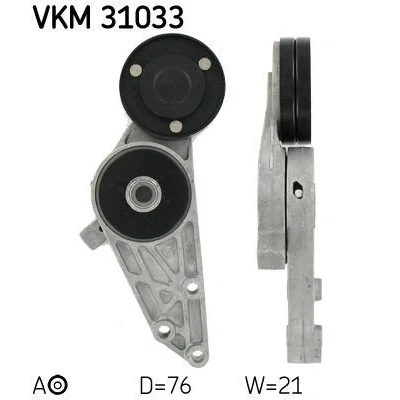 Bilde av SKF VKM 31033 Strammerull VOLKSWAGEN: Passat B5 Stasjonsvogn, GP AUDI: A4 Sedan, A6 C5 Avant, C4 Avant