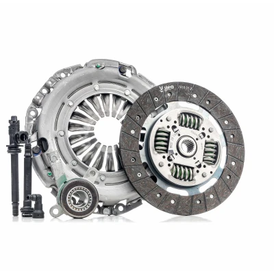 Bilde av VALEO KIT3P (CSC) 834097 Clutch med clutchtrykkplate, sentral utkobling clutchplate 242 RENAULT: MEGANE 3, TRAFIC 2 Bus, ESPACE 4