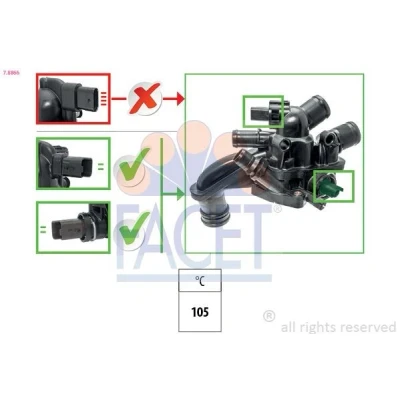Bilde av Termostat FACET 7.8866