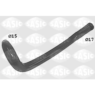 Bilde av SASIC SWH0350 Radiatorslange PEUGEOT: 505 Sedan