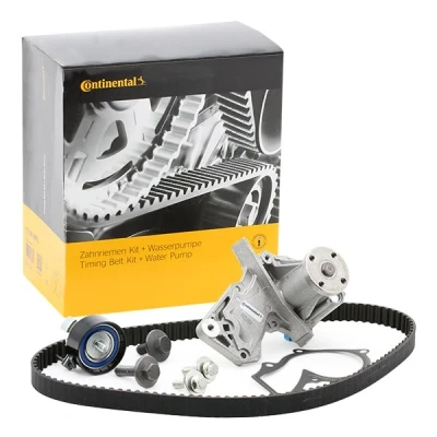 Bilde av CONTITECH CT881WP2 Vannpumpe + Registerreimsett med kamakselskruer 117 FORD: MONDEO 4 Turnier, FOCUS 3 FIESTA 6, VOLVO: V50, C30, S40 II