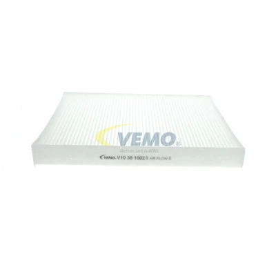 Bilde av VEMO Original Quality V10 30 1002 Kupéfilter pollenfilter, Filterinnsats 278 218,5 32 papir VOLKSWAGEN: Multivan 5 (7HM, Transporter Bus