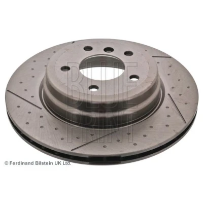 Bilde av BLUE PRINT ADB114396 Bremseskiver bakaksel 324 22 5 120 slisset / perforert, innvendig ventilert belagt BMW: 3 Touring, Sedan, Coupé