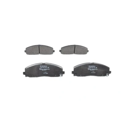 Bilde av BOSCH 0 986 494 769 Bremseklosser Low Metallic med akustisk slitasjevarsel antihyle blikk JEEP: Wrangler IV