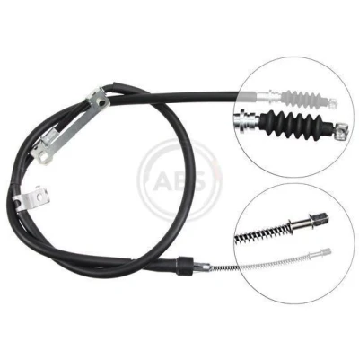 Bilde av A.B.S. K16507 Bremsekabel 1628 Trommelbrems for høyre/venstre ratt KIA: CARENS 2