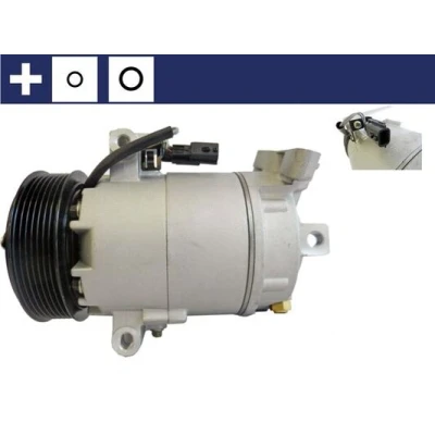 Bilde av MAHLE ORIGINAL ACP 164 000S Kompressor CVC5 12 PAG 46 R 134a med tetningsring NISSAN: Qashqai / Qashqai+2 I, X Trail