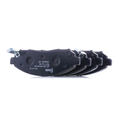 Bilde av BREMBO P 56 096 Bremseklosser med akustisk slitasjevarsel uten tilbehør NISSAN: Leaf I, Pathfinder 3, NV200 / Evalia Minibuss