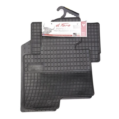 Bilde av FROGUM 0422 Gulvmatte sett gummi foran og bak 4 svart Skreddersydd KIA: Sportage III