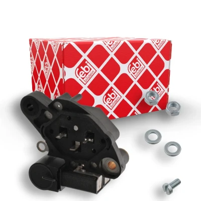 Bilde av FEBI BILSTEIN 17200 Generatorregulator med tilleggsmateriale 12 FIAT: Ducato II Flatvogn lastebil/Chassis, VOLKSWAGEN: TRANSPORTER 4 Bus