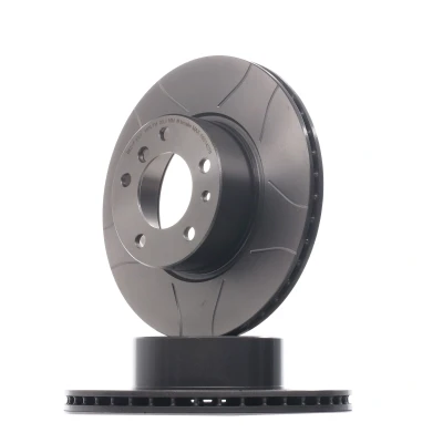 Bilde av BREMBO MAX LINE 09.5142.76 Bremseskiver 302 22 5 med sliss, innvendig ventilert belagt høy karbon skruer BMW: Sedan, 7, Touring