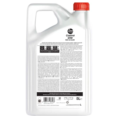 Bilde av Castrol GTX A3/B3 15W 40 5l Motorolje 15F629 VOLKSWAGEN: Touran I, Transporter 5, Caddy 3, MERCEDES BENZ: E Klasse Sedan, T modell, ML