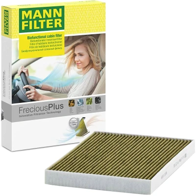 Bilde av MANN FILTER FP 33 006 Kupéfilter Karbonfilter, Med antibakteriell effekt, Finstøvfilter (PM 2.5), soppdrepende virning 241 323 31