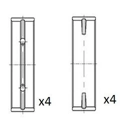 Bilde av Veivaksellager FAI AutoParts BM1015 STD