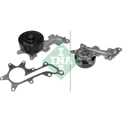 Bilde av INA 538 0550 10 Vannpumpe med reimskive tetning for vifteremdrift TOYOTA: Yaris II Hatchback, Auris Urban Cruiser